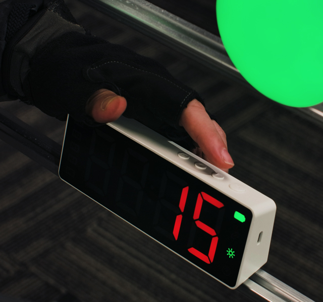 GEELMI, cible electronique pour airsoft, gellyball, pistolet jouet, et Nerf. réglage Luminosité